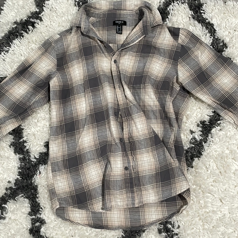 Plaid Flannel Shirt
